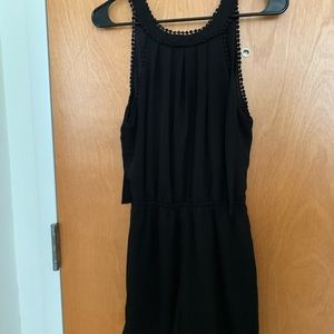 Black altard state romper